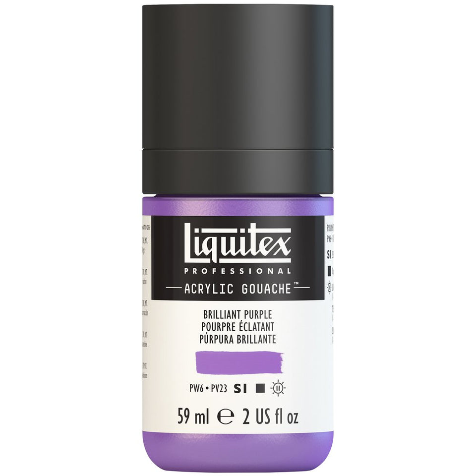 Liquitex Acrylic Gouache 59ml 590 Brilliant purple Liquitex Acrylic Gouache 59ml 590 Brilliant purple