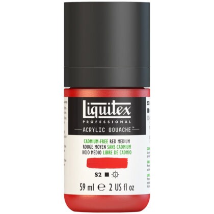 Liquitex Acrylic Gouache 59ml 894 Cadmium-free red medium