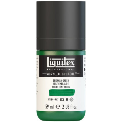Liquitex Acrylic Gouache 59ml 450 Emerald green