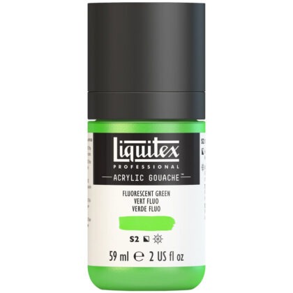 Liquitex Acrylic Gouache 59ml 985 Fluorescent green