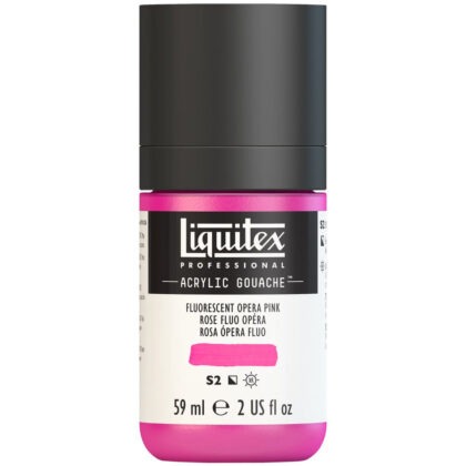 Liquitex Acrylic Gouache 59ml 987 Fluorescent opera pink