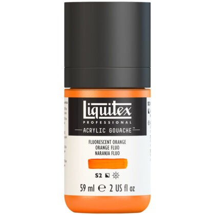 Liquitex Acrylic Gouache 59ml 982 Fluorescent orange