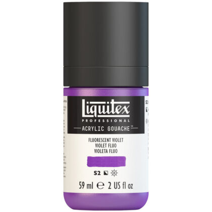 Liquitex Acrylic Gouache 59ml 986 Fluorescent violet