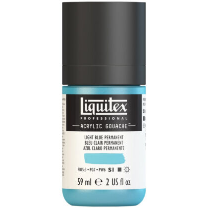 Liquitex Acrylic Gouache 59ml 770 Light blue permanent