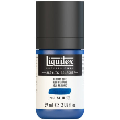 Liquitex Acrylic Gouache 59ml 420 Primary blue