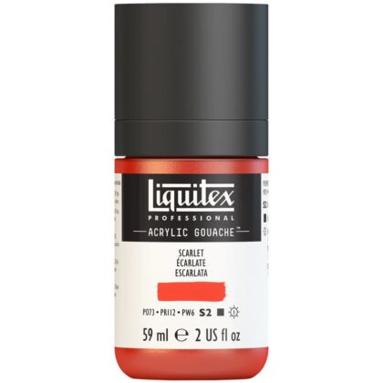 Liquitex Acrylic Gouache 59ml 905 Scarlet