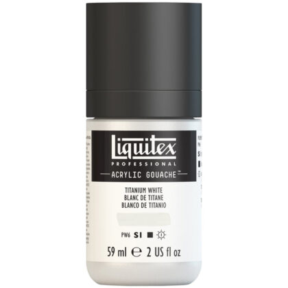 Liquitex Acrylic Gouache 59ml 432 Titanium white
