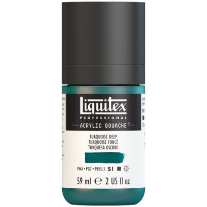 Liquitex Acrylic Gouache 59ml 561 Turquoise deep