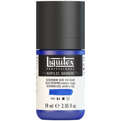 Liquitex Acrylic Gouache 59ml 382 Ultramarine blue red shade