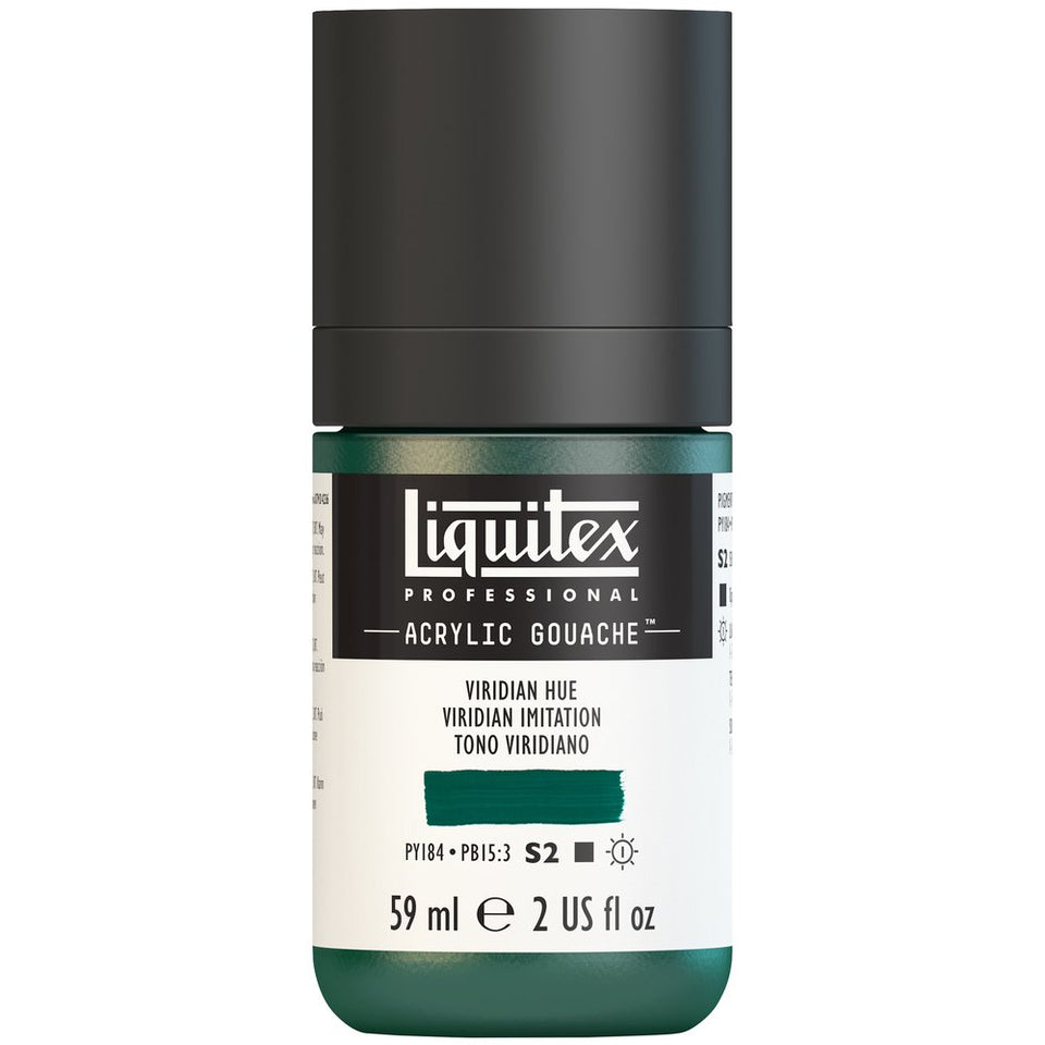 Liquitex Acrylic Gouache 59ml 398 Viridian hue Liquitex Acrylic Gouache 59ml 398 Viridian hue