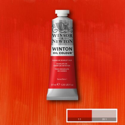 Winsor & Newton Winton öljyväri 107 Cadmium Scarlet hue