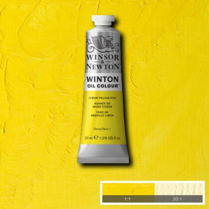 Winsor & Newton Winton öljyväri 346 Lemon yellow hue