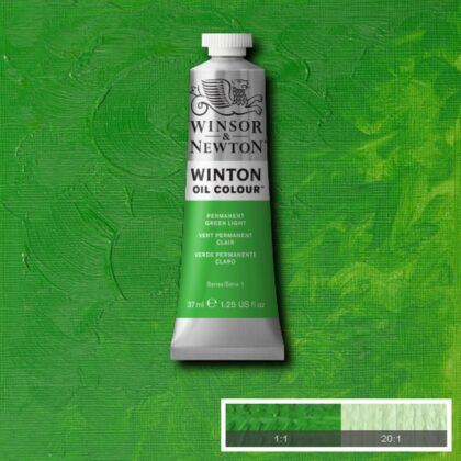 Winsor & Newton Winton öljyväri 483 Permanent green light