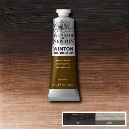 Winsor & Newton Winton öljyväri 37ml 676 Vandyke brown