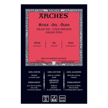 Arches Oil 300g 56x76 Puolikarkea öljyväripaperi