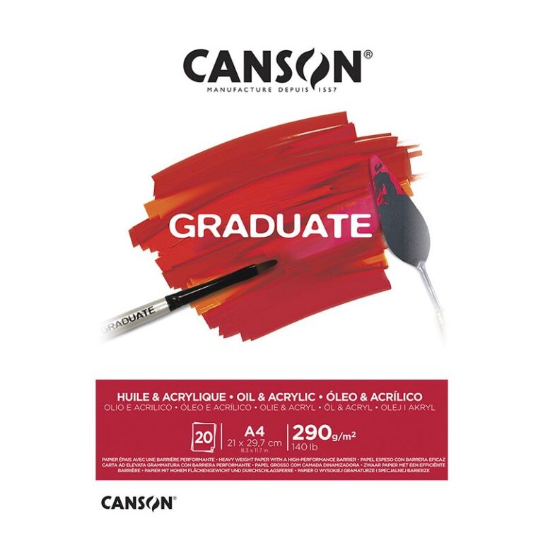 Canson Graduate Oil and Acrylic 290g A4