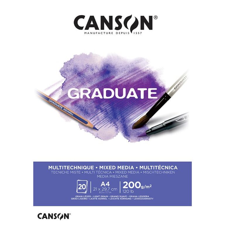 Canson Graduate Mixed Media White 200g A4
