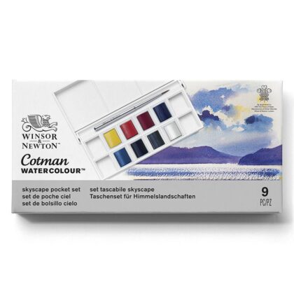 WN Cotman Skyscape Pocket Set 8 x 1/2 nappia