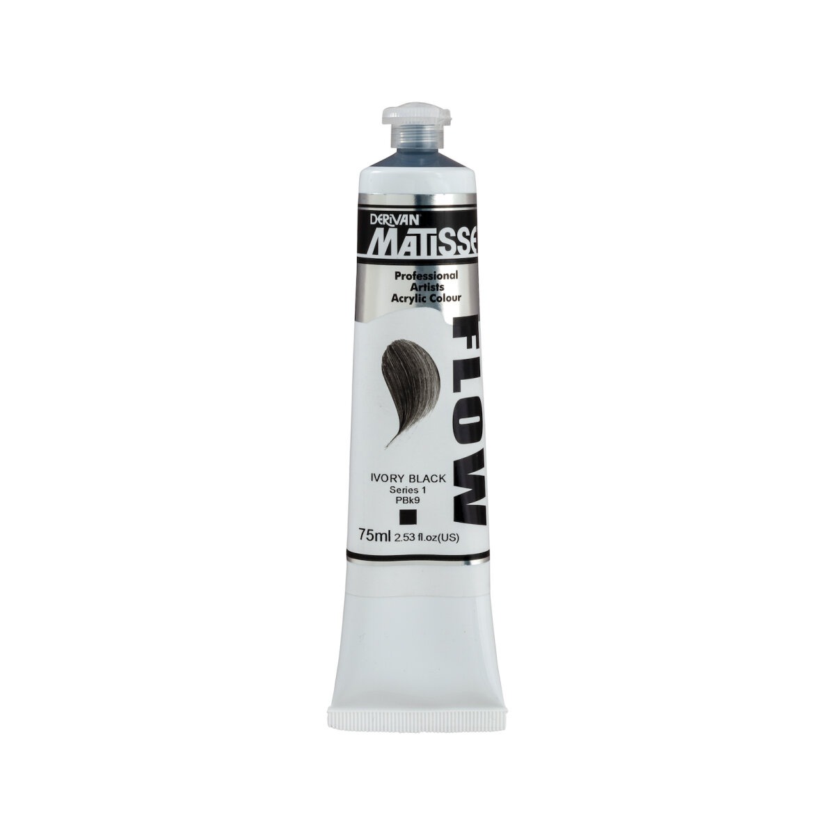 Matisse Flow Ivory Black 75 ml Matisse Flow Ivory Black 75 ml