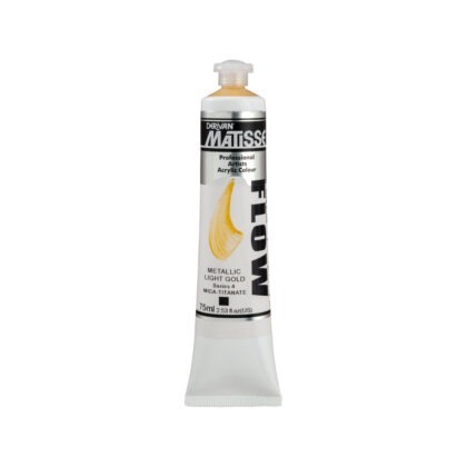 Matisse Flow Metallic Light Gold 75 ml