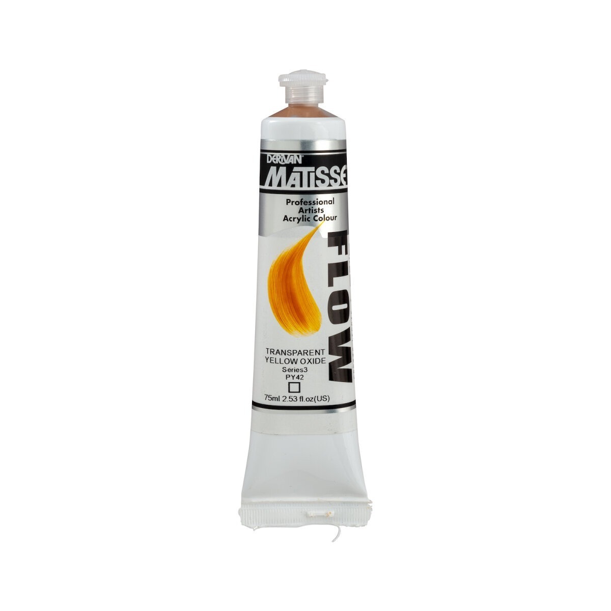 Matisse Flow Transparent Yellow Oxide 75 ml Matisse Flow Transparent Yellow Oxide 75 ml