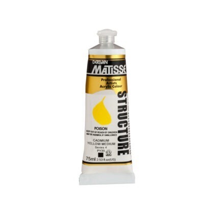 Matisse Structure Cadmium Yellow Medium - 75 ml