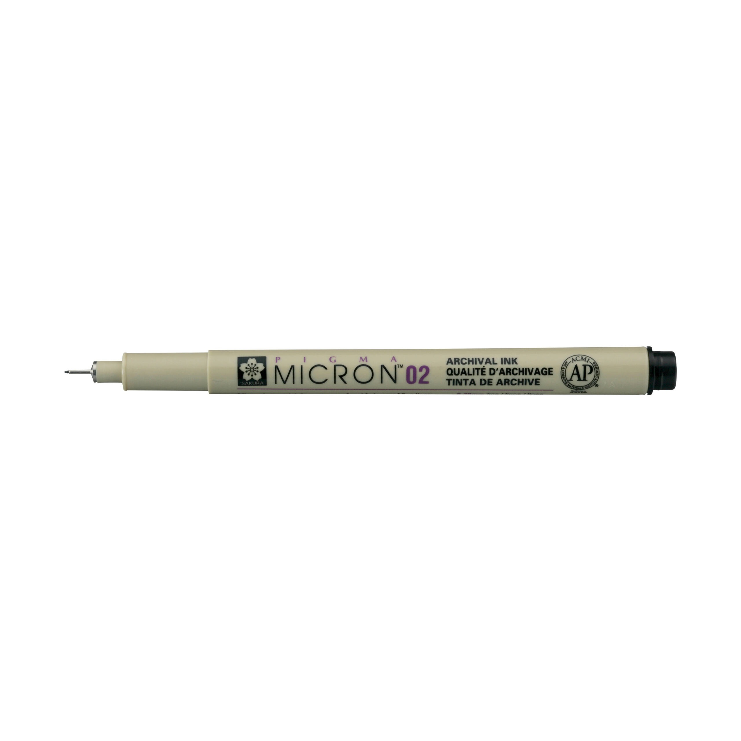 Pigma Micron musta fineliner 02 (0,3 mm) Pigma Micron musta fineliner 02 (0,3 mm)