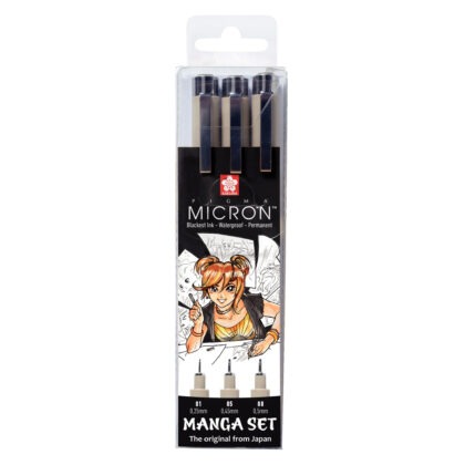 Pigma Micron Manga Set 3