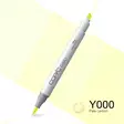 COPIC CIAO huopakynä (Y-000 Pale Lemon)