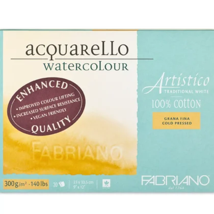 Fabriano Artistico akvarellilehtiö 300g