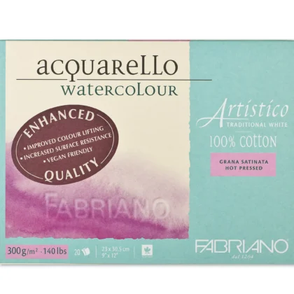 Fabriano Artistico akvarellilehtiö 300g sileä