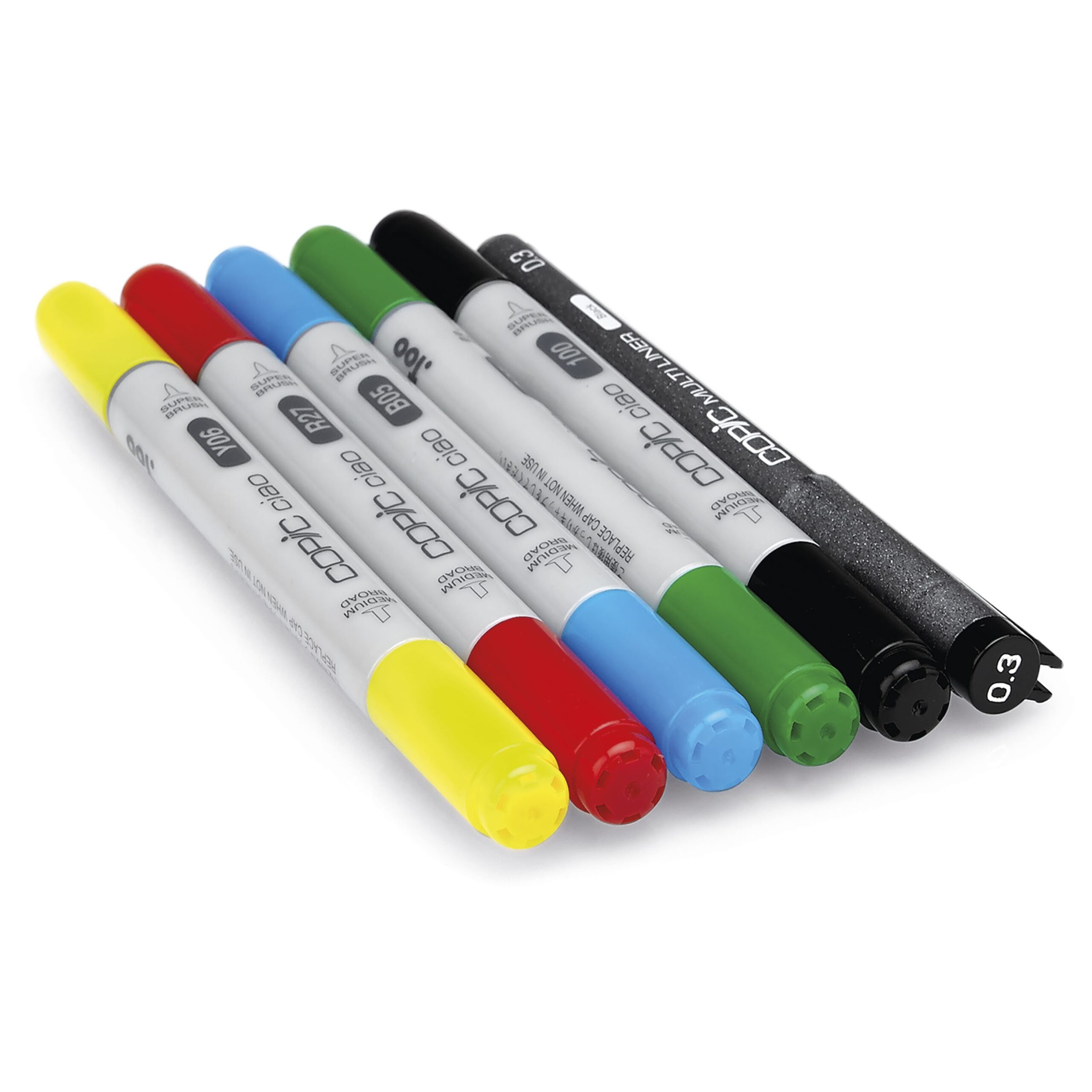 Copic Ciao Brights (5+1) Copic Ciao Brights (5+1) - Image 3