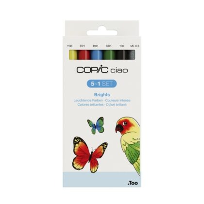Copic Ciao Brights (5+1)