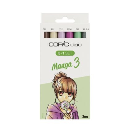 Copic Ciao Manga Set 3 5+1