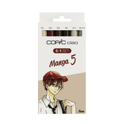 Copic Ciao Manga Set 5 5+1