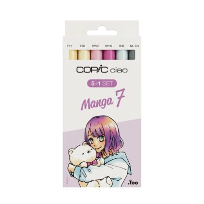 Copic Ciao Manga Set 7 5+1
