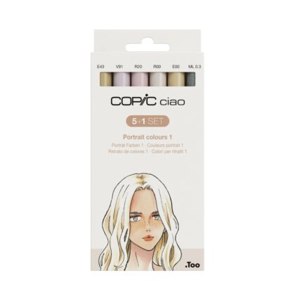 Copic Ciao Portrait Set 1 5+1